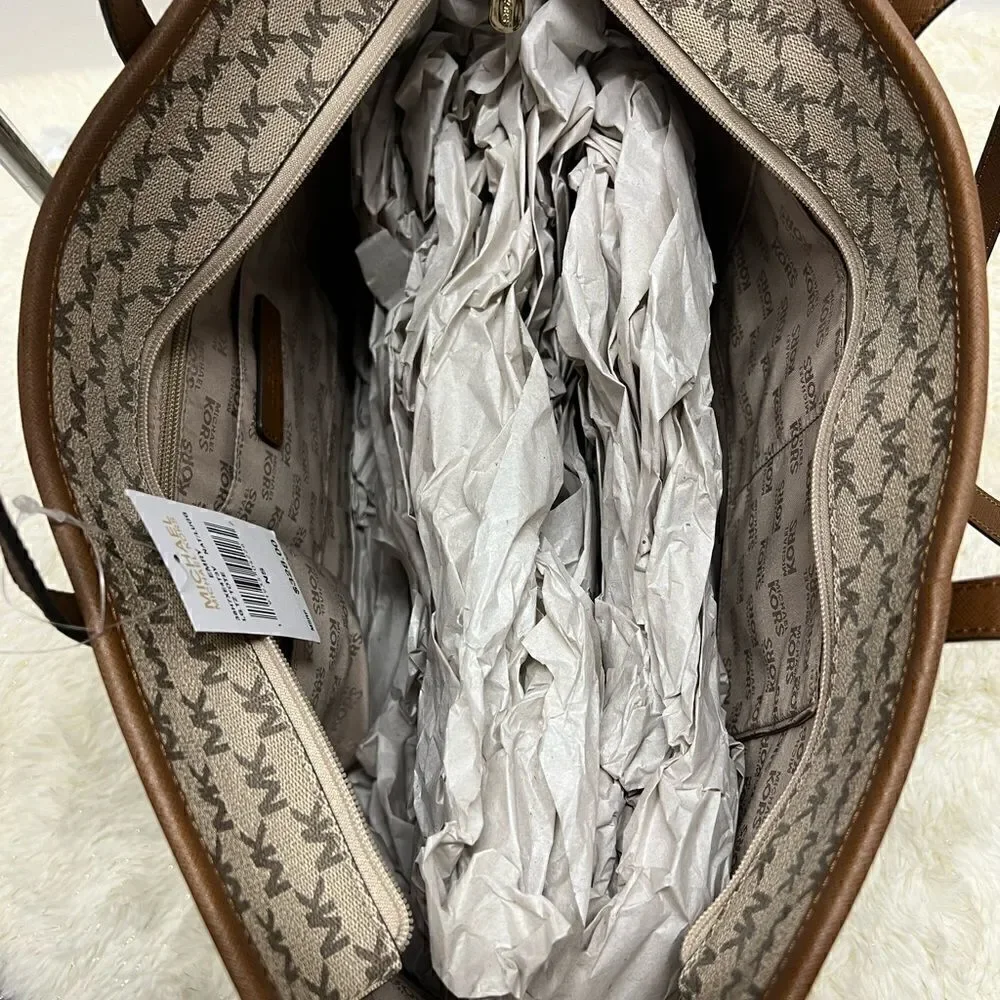 🔥🎁NWT! Michael Kors EMRY Large Tote Handbag Msrp:$328.00 - Picture 11 of 12